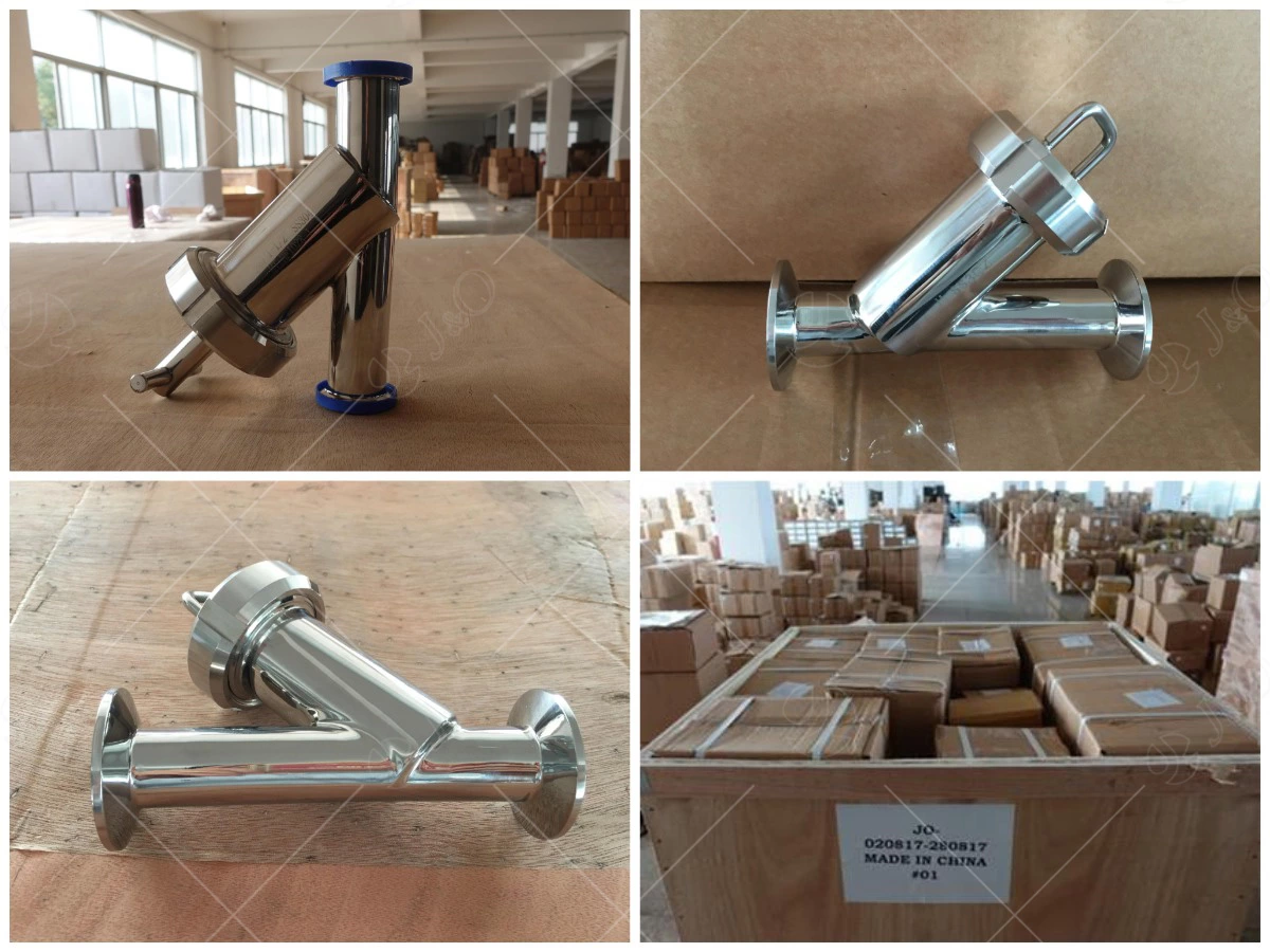 Sanitary Stainless Steel Clamped Y Type Filter Strainer