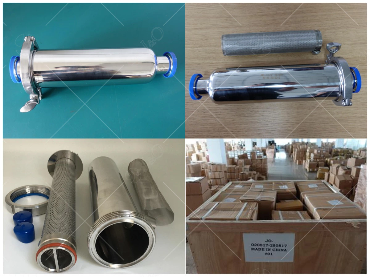 Sanitary Welded Straight Strainer Filter