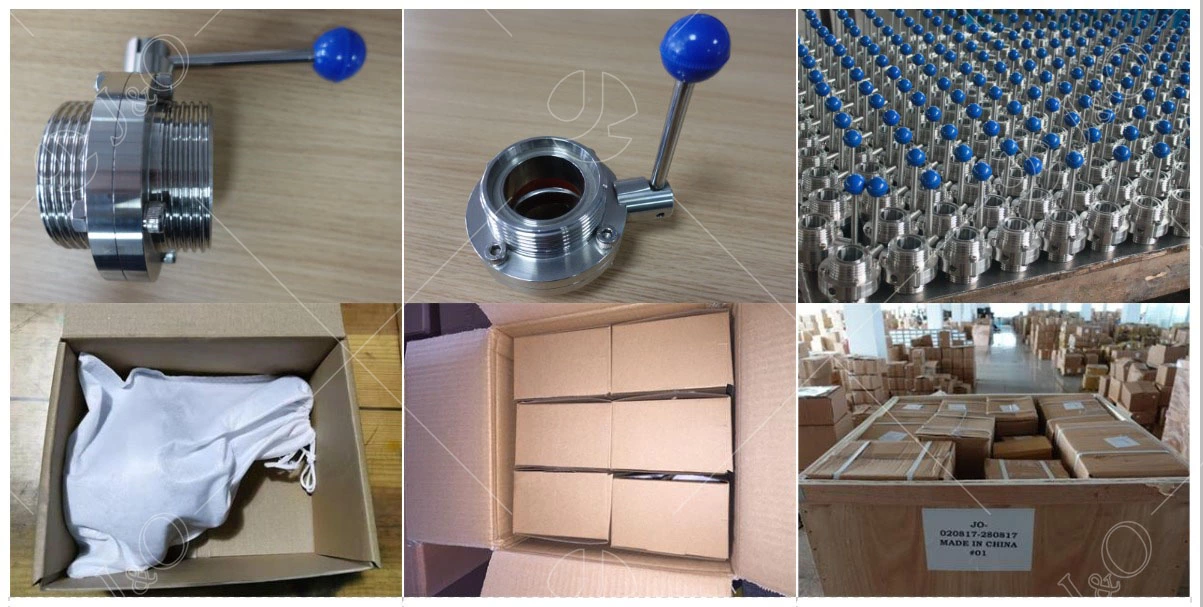 Sanitary Butterfly Valve Male-Male