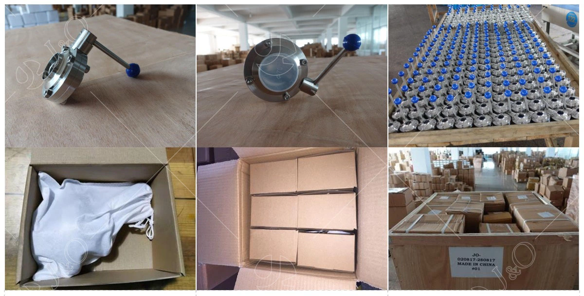 Sanitary Butterfly Valve Weld-Weld