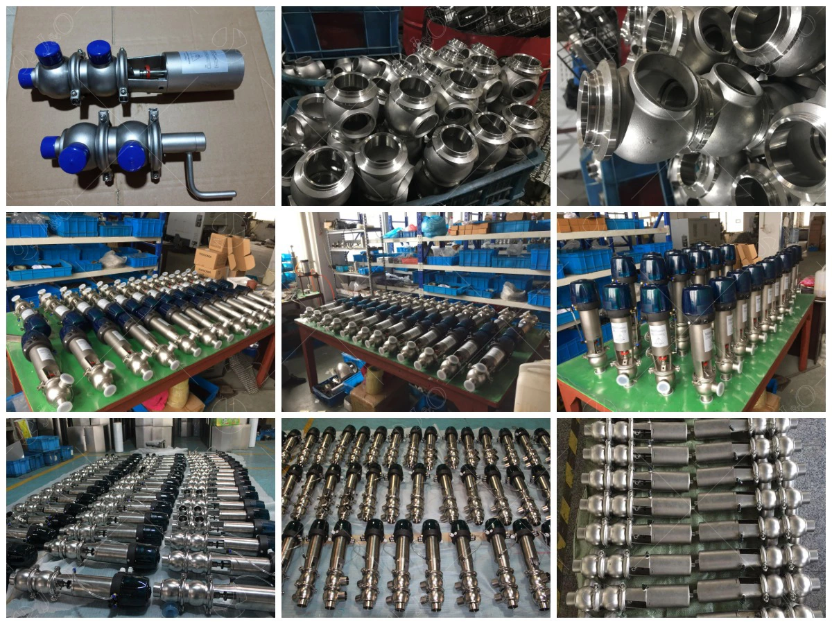 Sanitary Divert Valve Welding