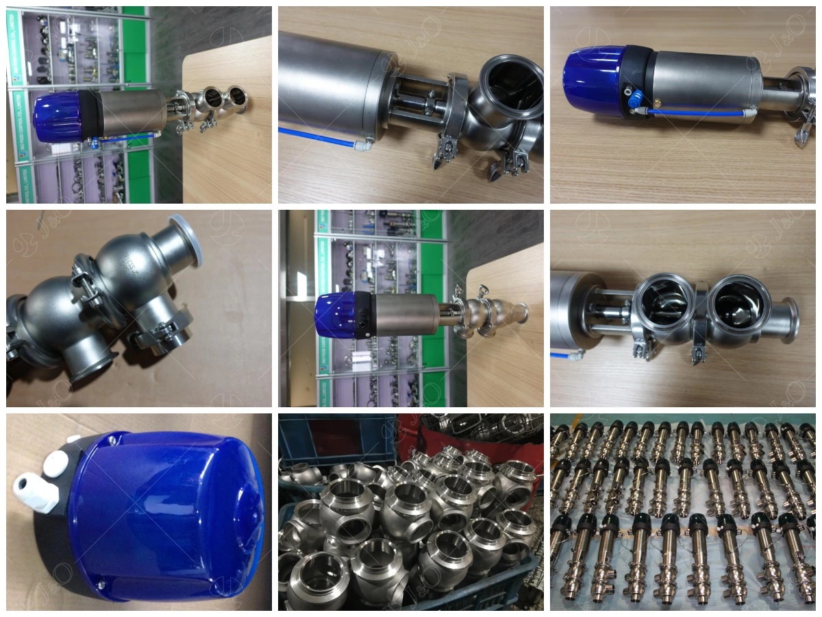 Sanitary Penumatic Reversing Valve With C Top