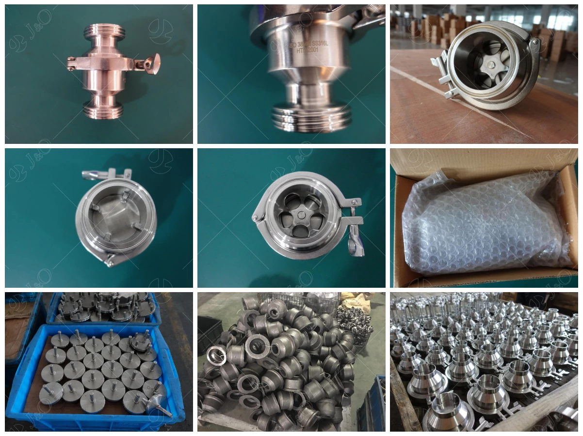 Sanitary Stainless Steel Weld Thread Check Valve