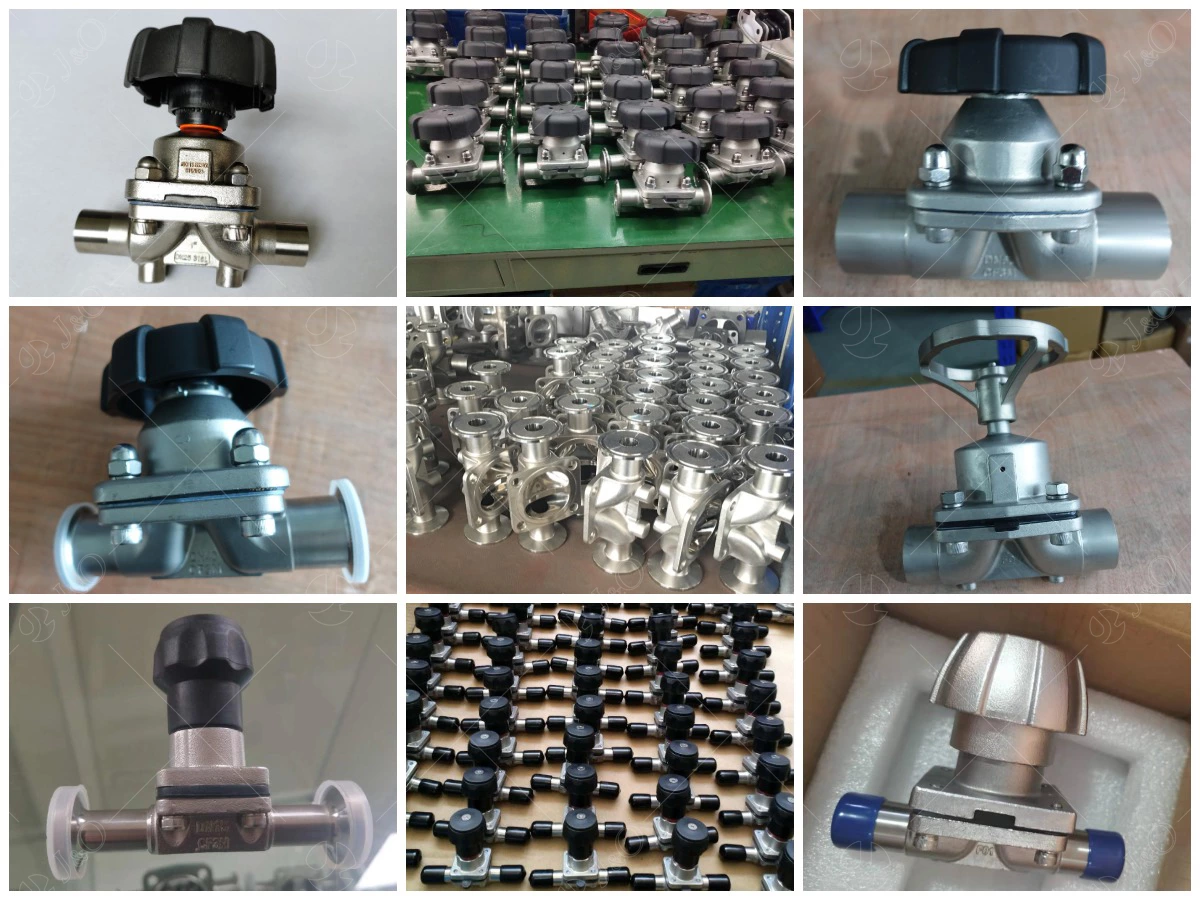 Hygienic Stainless Steel Mini Type Diaphragm Valve