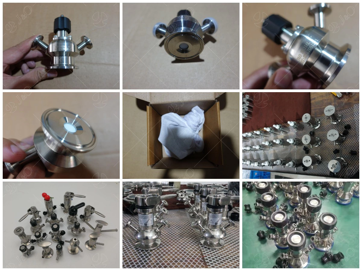 Sanitary Stainless Steel Manual Single Port Clamped Sampling Valve
