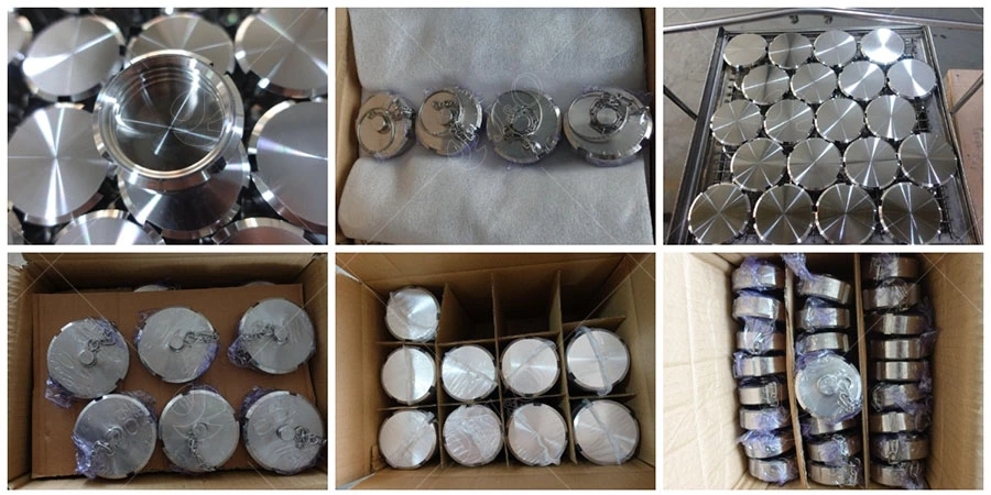 Sanitary Stainless Steel DIN Blind Nut With Chain