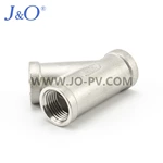 Stainless Steel 150LBS 45 Degree Female Tee