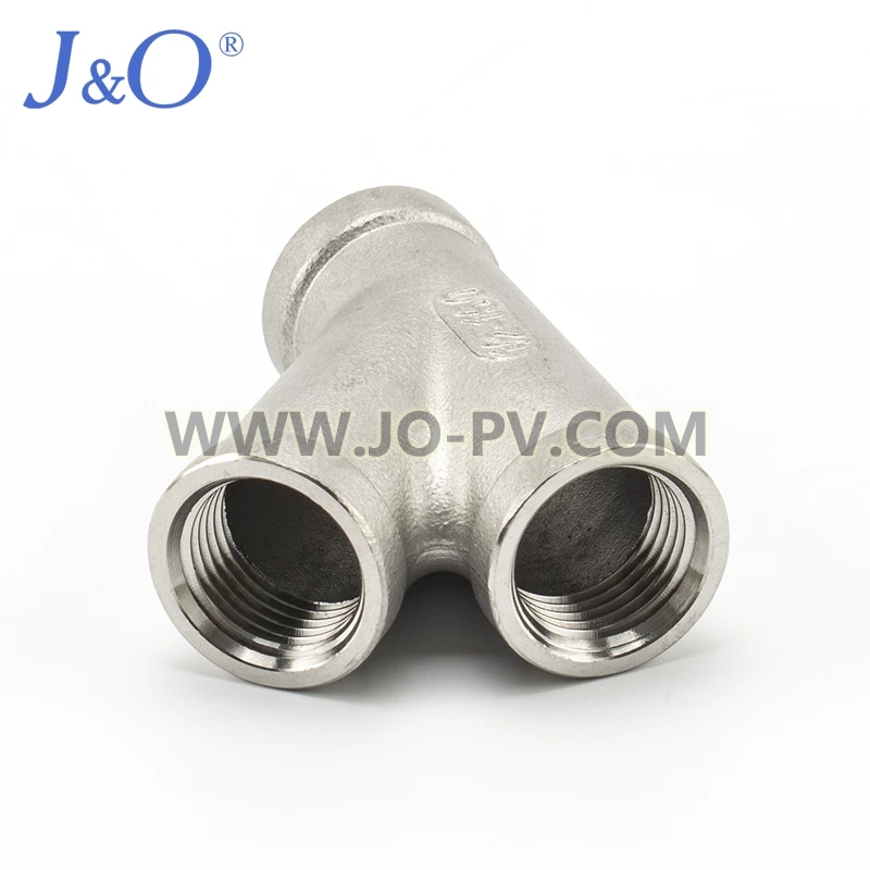 Stainless Steel 150LBS 45 Degree Female Tee