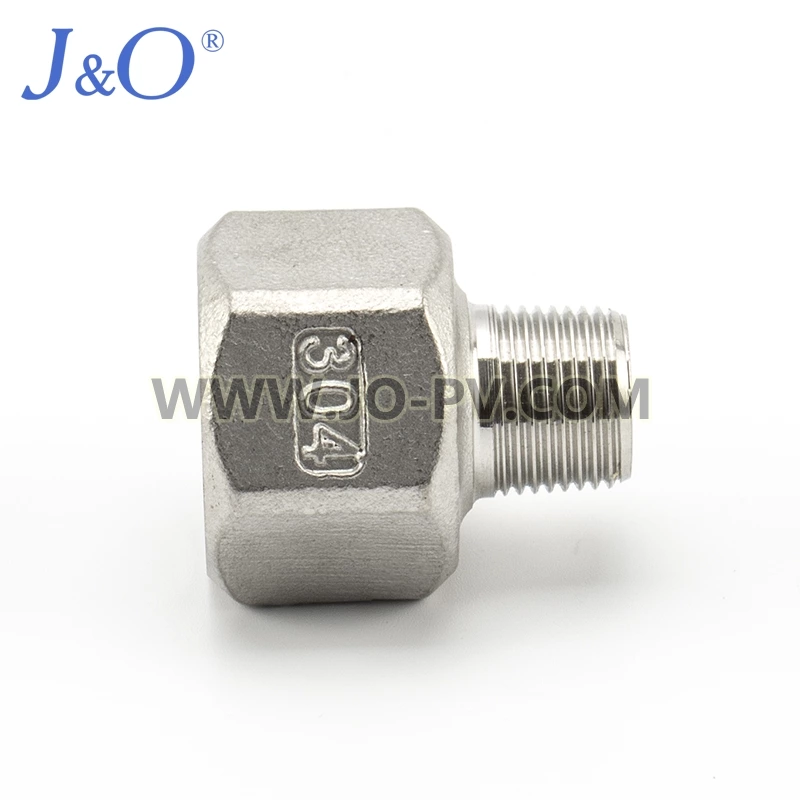 Stainless Steel Negative Hexagon Female-Male Bushing