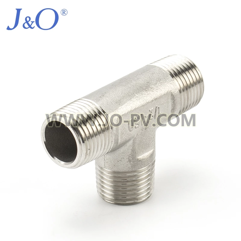 Stainless Steel 150LBS Casting Male-Male-Male Tee