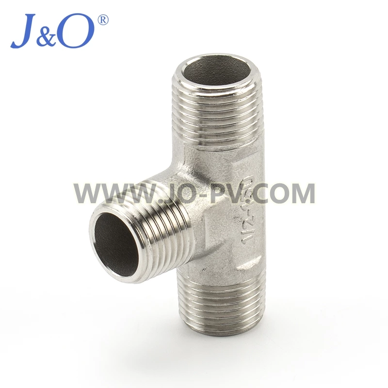 Stainless Steel 150LBS Casting Male-Male-Male Tee