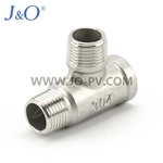 Stainless Steel 150LBS Casting Male Male Female Tee