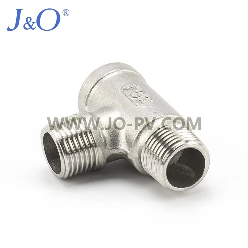 Stainless Steel 150LBS Casting Male Male Female Tee