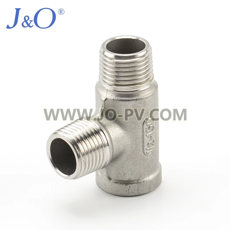 Stainless Steel 150LBS Casting Male Male Female Tee