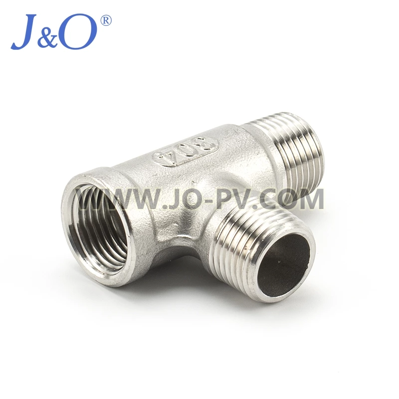 Stainless Steel 150LBS Casting Male Male Female Tee