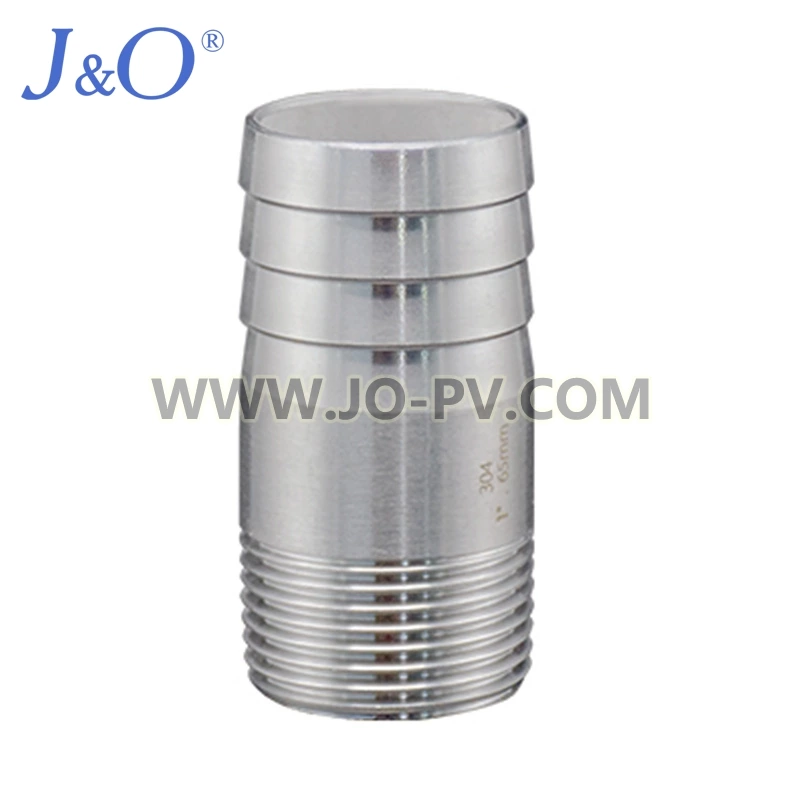 Stainless Steel Male Round Hose Nipple