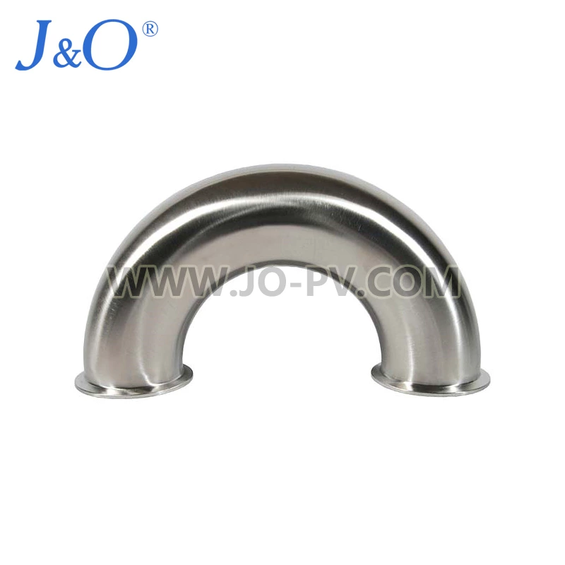 Sanitary 180 Degree Elbow Clamp
