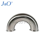 Sanitary 180 Degree Elbow Clamp