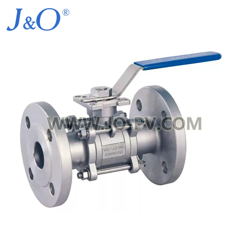 Flanged 3Pc Ball Valve
