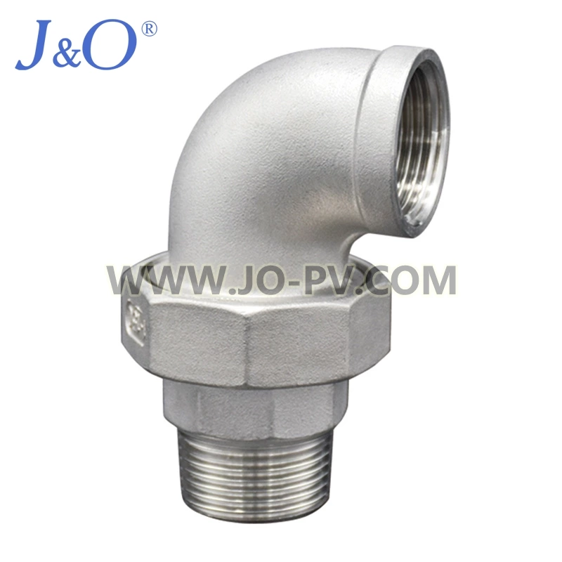 Stainless Steel NPT Thread Female Male Union Elbow
