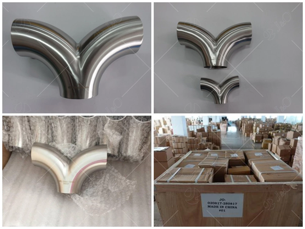 Sanitary Y Shape Elbow