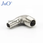 Stainless Steel 90 Degree Elbow Male Hose Nipple