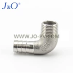 Stainless Steel 90 Degree Elbow Male Hose Nipple