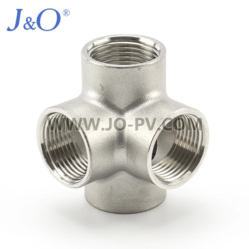 Stainless Steel Thread Three-Dimensional Cross