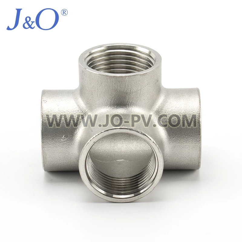 Stainless Steel Thread Three-Dimensional Cross