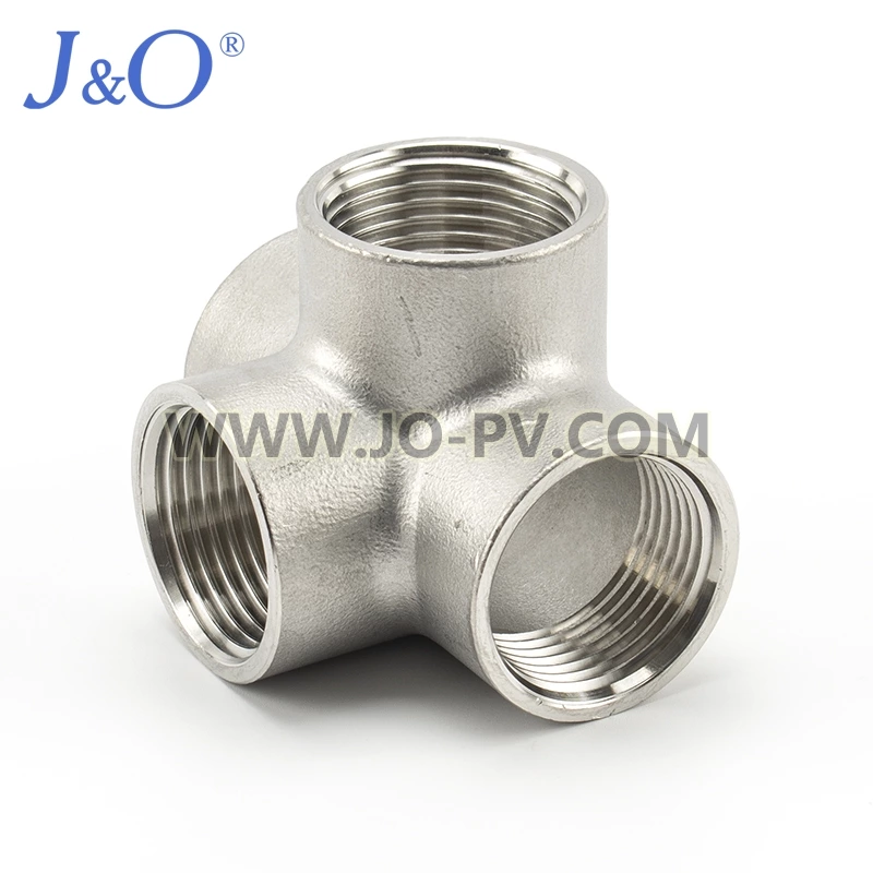 Stainless Steel Thread Three-Dimensional Cross