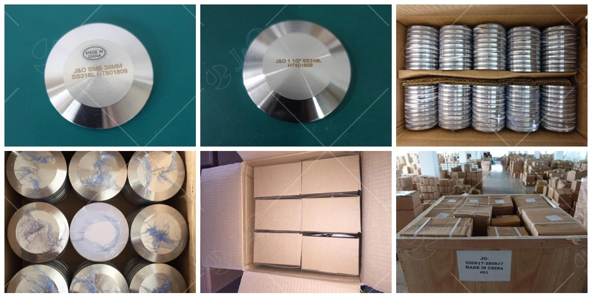 Sanitary Stainless Steel Solid End Cap