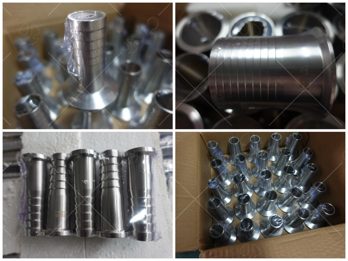 Sanitary Stainless Steel Clamped Hose Adapter