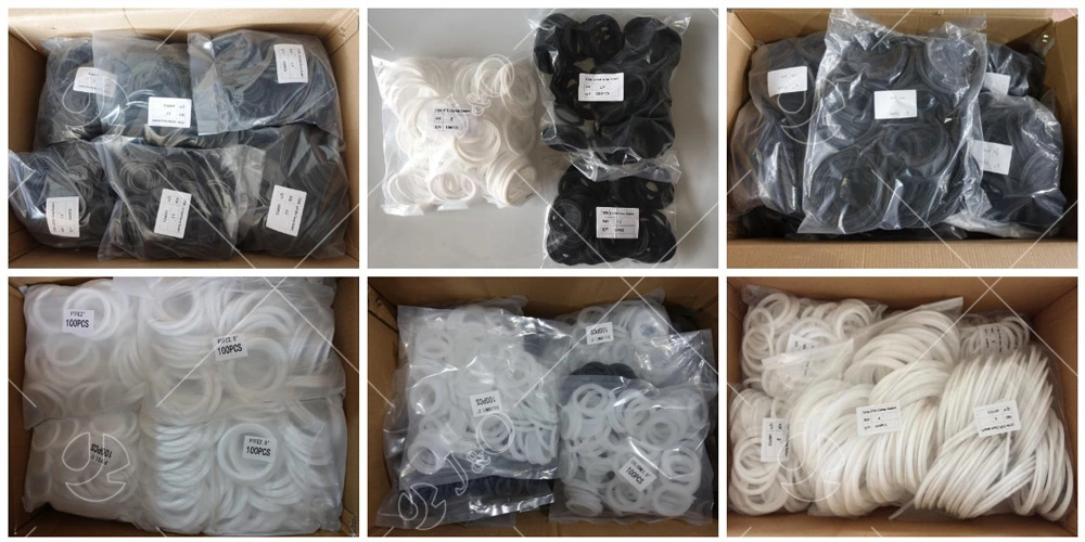 FKM Clamp Ferrule Gasket With Stainless Steel Net