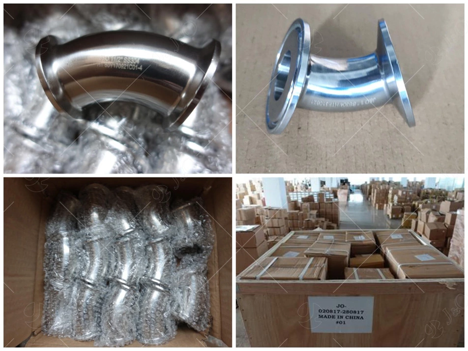 Sanitary 45 Degree Elbow Clamp