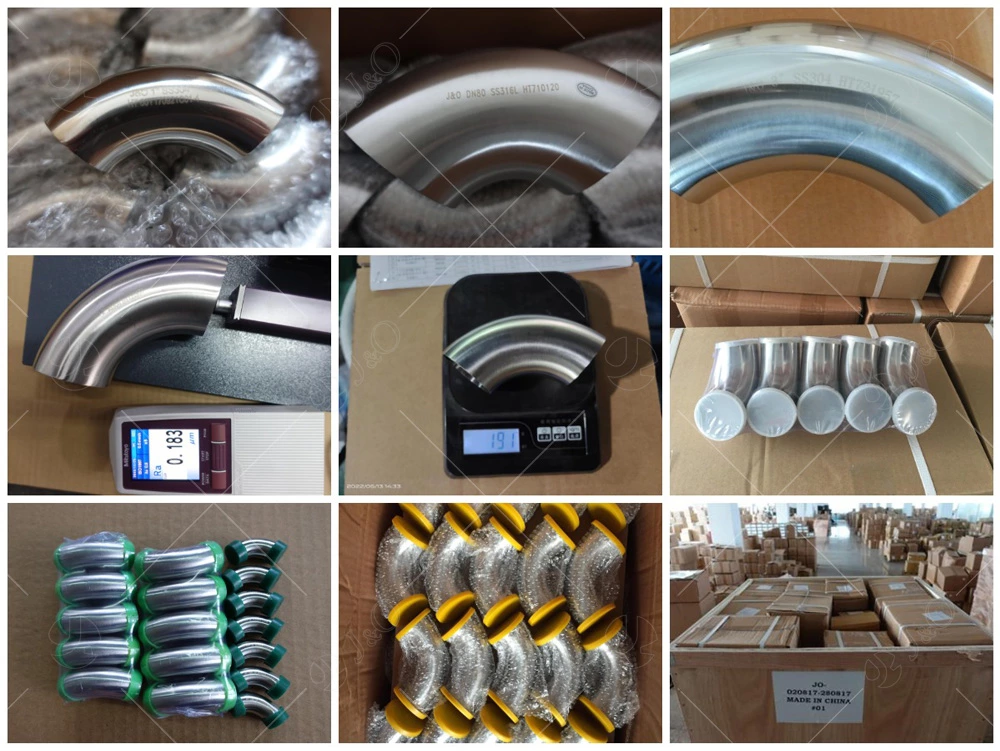 Sanitary 90 Degree Elbow Welding Short