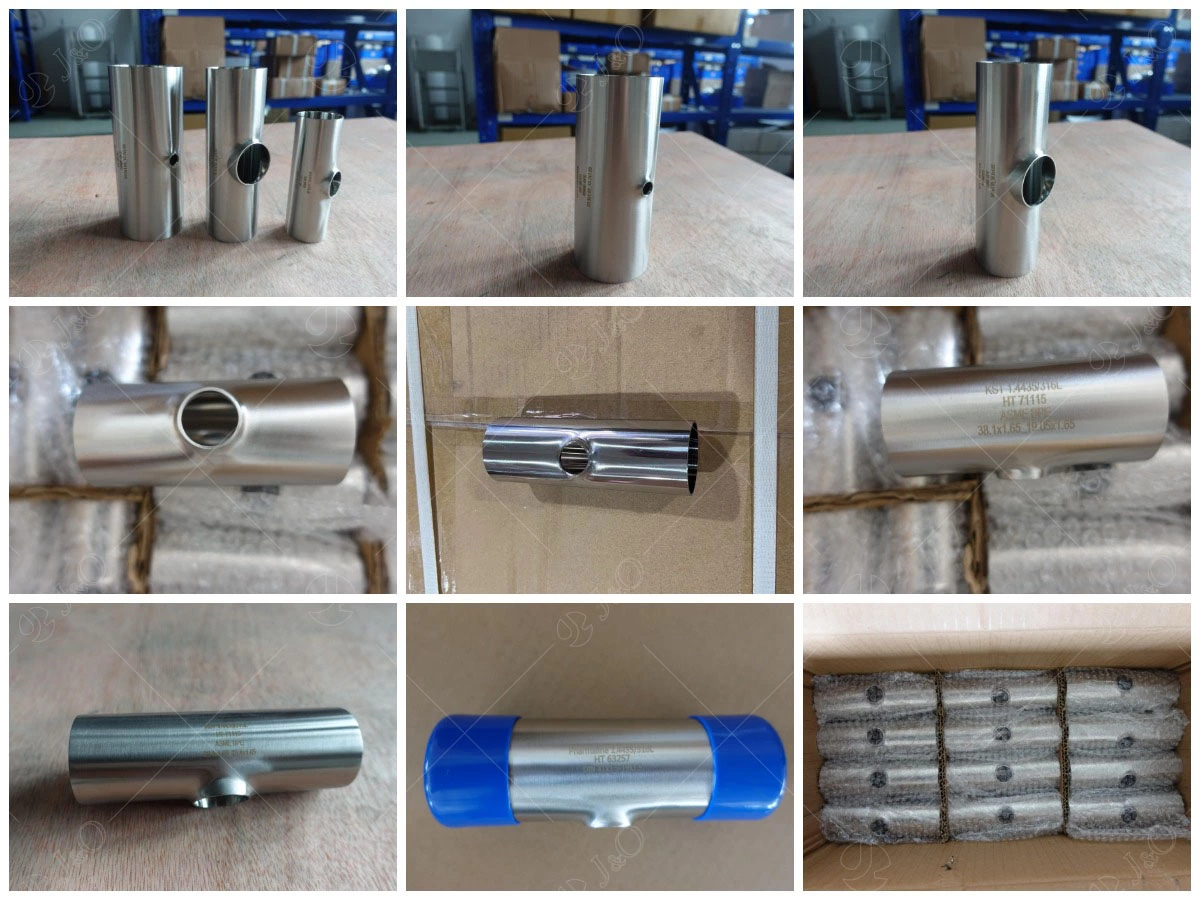 Sanitary Stainless Steel Short Reducing Tee