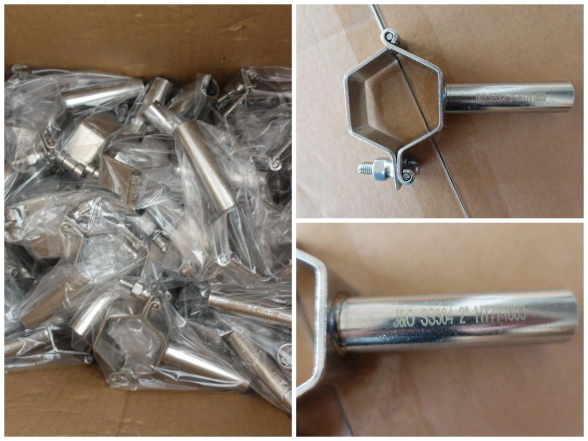 Hexagan Pipe Holder with Handle