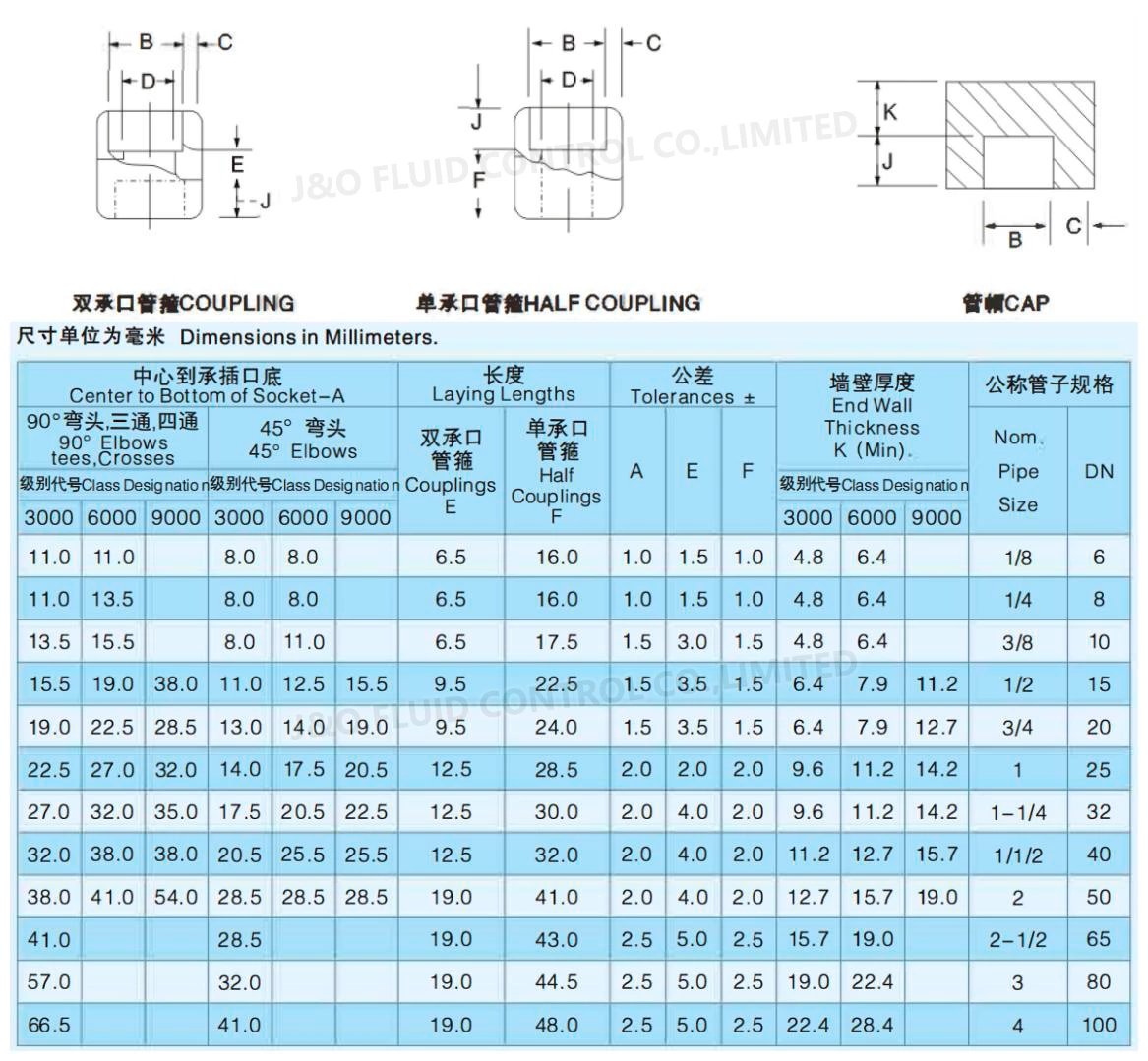Forged Half Coupling