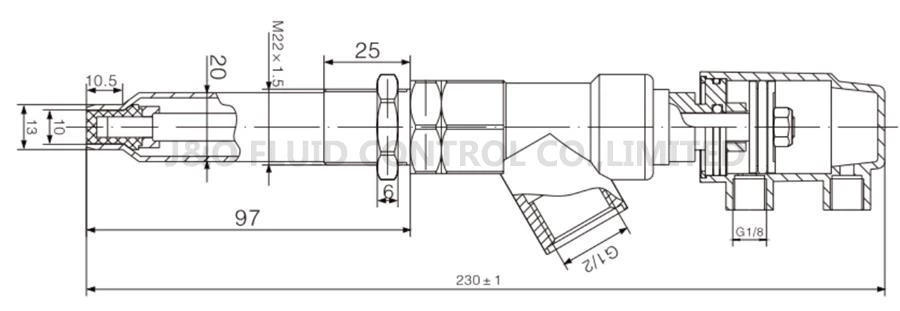 Stainless Steel 20 to 13 Pneumatic Filling Valve