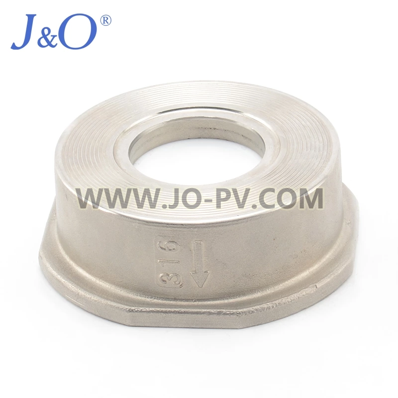 Stainless Steel Wafer Type Check Valve With PTFE Soft Seat
