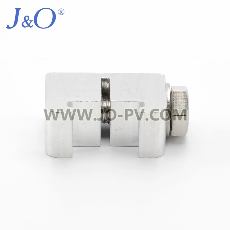 ISO KF Aluminum Double Claw Clamp
