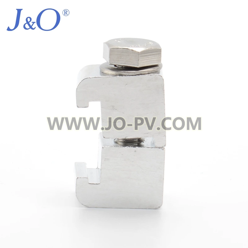ISO KF Aluminum Double Claw Clamp