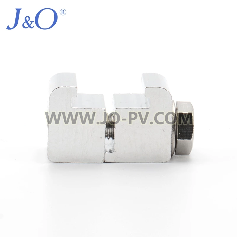 ISO KF Aluminum Double Claw Clamp