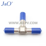 Stainless Steel Butt Weld Long Tee For Semiconductor