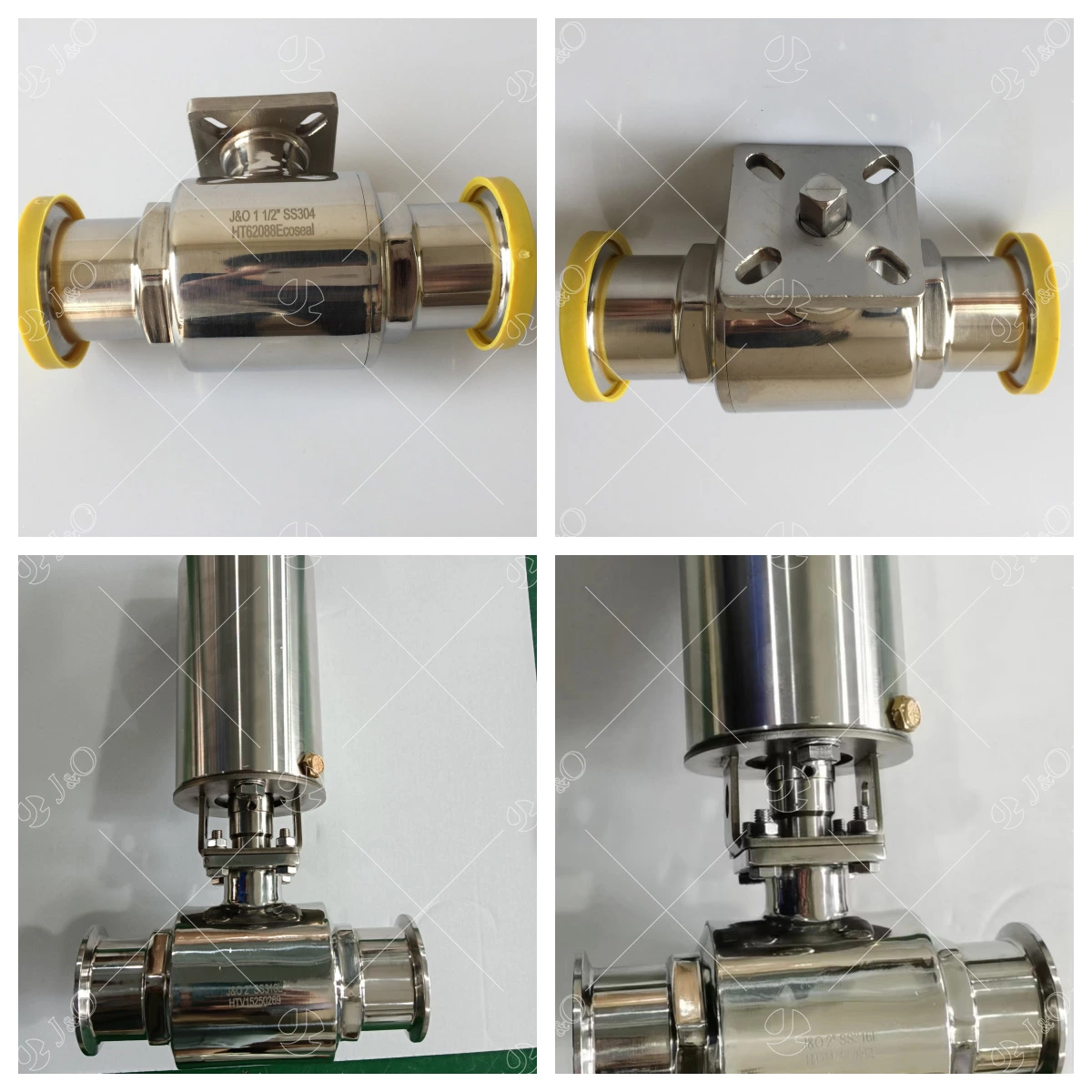 Pneumatic 3 Way Ball Valve