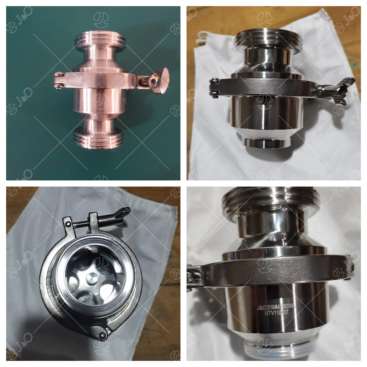 Sanitary Check Valve Male-Male
