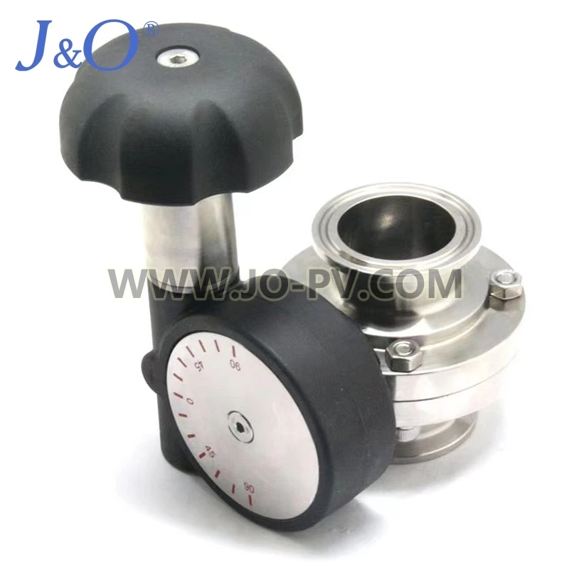 Sanitary Pneumatic Butterfly Valve