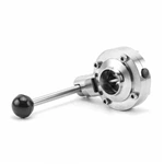 Sanitary Butterfly Valve Weld-Weld With Square Handle