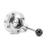 Sanitary Butterfly Valve Weld-Weld