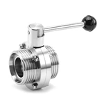 Sanitary Butterfly Valve Male-Male